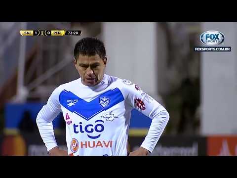 Gol de penânti do veterano atacante contra o Penarol pela Libertadores de 2019