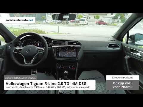 VW TIGUAN R-Line 2.0 TDI 4M - PREDSTAVITEV VOZILA