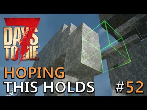 War3zuk AIO Mod | Working Hard On Our Horde Base Design! | 7 Days to Die Lets Play