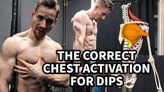 IMPROVE YOUR WEIGHTED DIP - USE YOUR CHEST RIGHT!