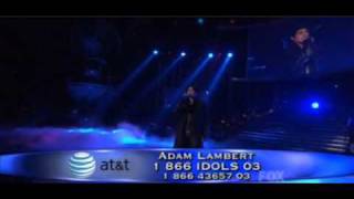Adam Lambert - Mad World (Finale)