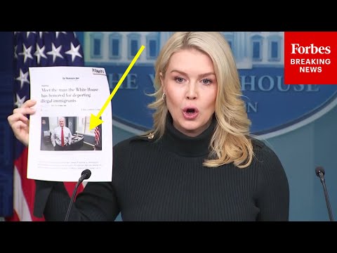 'It Was Former President Barack Hussein Obama Who Awarded A Medal To Mr. Homan': Karoline Leavitt