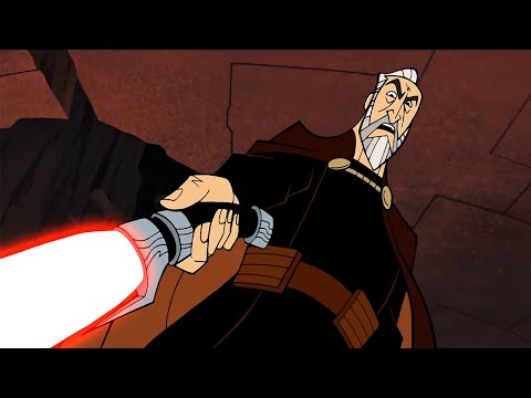 Star Wars Clone Wars 2003 but only Count Dooku scenes