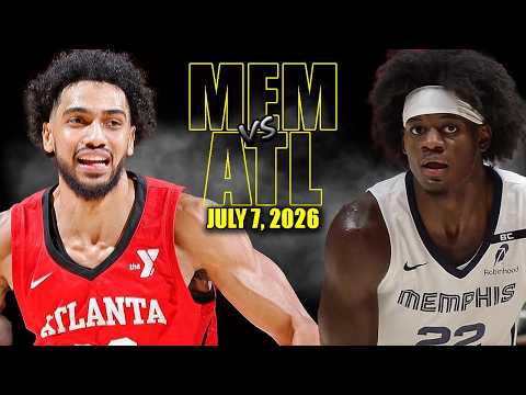 Memphis Grizzlies vs Atlanta Hawks Full Game Highlights - July 7, 2026 | NBA Summer League