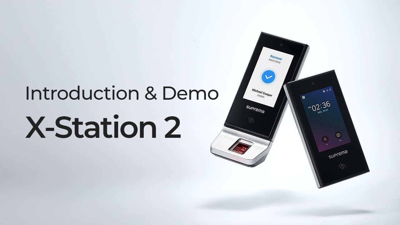 Suprema X-Station 2 XS2-DPB 125 kHz EM und 13,56 MHz MIFARE
