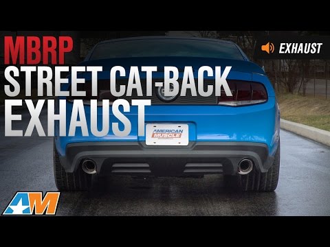 2011-2014 Mustang GT MBRP Street Cat-Back Exhaust Sound Clip & Install