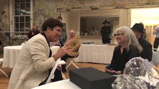 Ronnie McDowell sings Love Me Tender to June Juanico