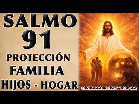 SALMO 91 PARA PROTECCIÓN OF FAMILIA, HIJOS Y HOGAR CONTRA MALDICIONES, ENVY, BRUJERÍA, Y ENEMIGOS