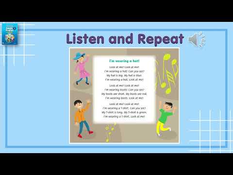 Listening - I'm wearing a hat!