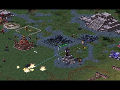 C&C Red Alert 2 - Mission 9 Allied - Hardest Difficulty Gameplay