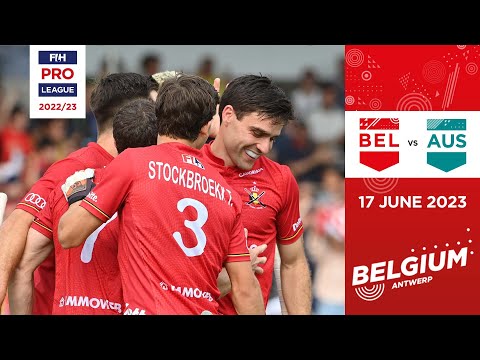 FIH Hockey Pro League 2022-23: Belgium vs Australia (Men, Game 1) - Highlights