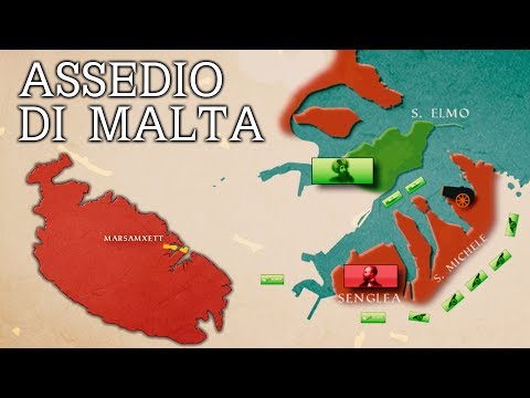 Il Grande Assedio di MALTA (1565) - Guerre Ottomano Asburgiche