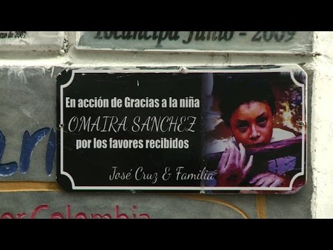 Omayra Sanchez, a symbol of the Armero tragedy