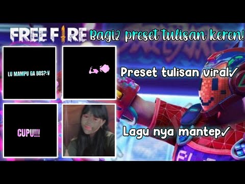 PRESET ALIGHT MOTION TULISAN KEREN!