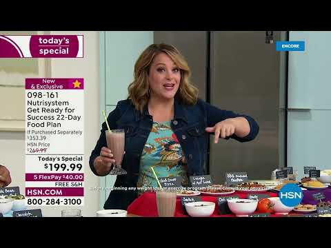 HSN | Nutrisystem 08.22.2022 - 02 AM