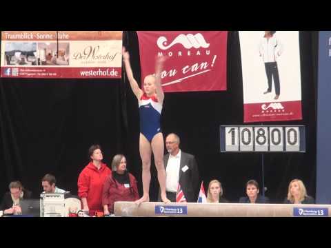 Hamburg Gymnastics 2013 Hauptrunde - Royal Dutch Gymnastics Federation - Meike Stroot - Bb