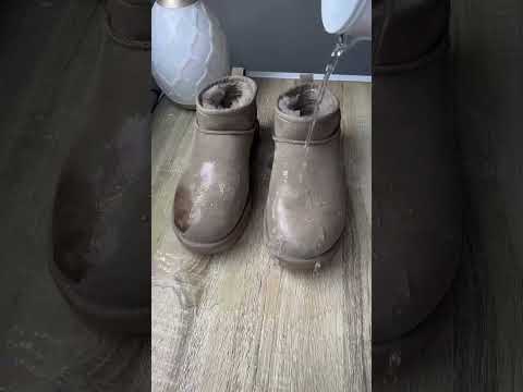 💦 Do you think it’s worth it? #Ugg protecting spray #ugg #uggmini #winterfashion #amazonfinds #uggs