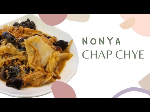 Nonya Chap Chye Recipe | Grandma Style