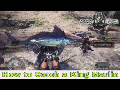 Monster Hunter: World - How to Catch a King Marlin (Ancient Forest) Video