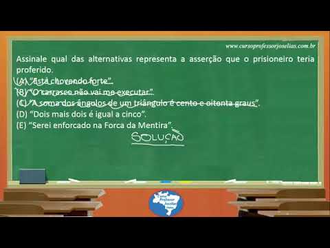 QUESTÃO 61   LÓGICA   VUNESP