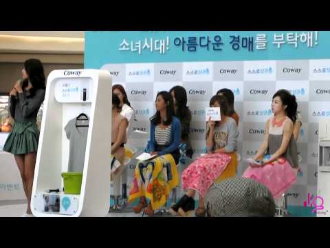 [Fancam] 110927 SNSD@Woongjin Coway Beautiful Auction Event