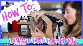 HOW TO: HANNAH HART HAIRCUT SECRETZ!