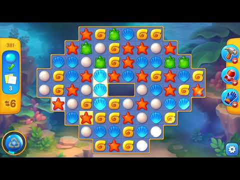 Fishdom Level 381 🐠No Booster | Crafter799