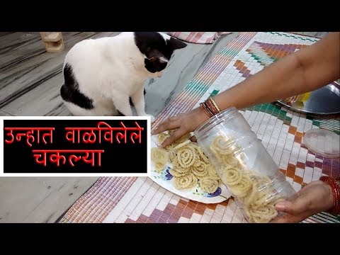 Sabudana Batata Chakli Recipe in Marathi by Shubhangi Keer | Sun dried Video