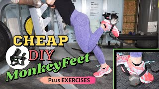 DIY MonkeyFeet Alternative – CHEAP – Attach Dumbbells to Your Feet – PLUS Exercises