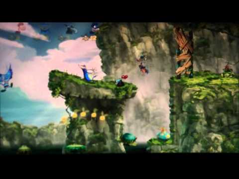 Rayman Origins Co-Op Playthrough Part 2