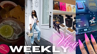 WEEKLY VLOG | FEELING ANXIOUS 😕, LASH EXTENSIONS, NEW SHOES, LUNCH WITH A FRIEND, EVENT IN BROOKLYN