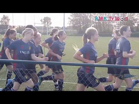 《472》MATRICE FOOTBALL  BELGIAN FOOTBALL CENTER ENTRAÎNEMENT ET APPRENTISSAGE WU15 RED FLAMES