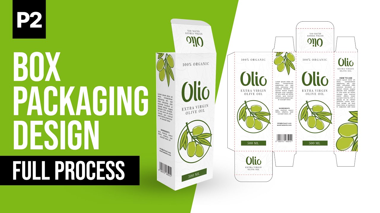 How to Create Box Packaging Design in Adobe Illustrator - Urdu / Hindi