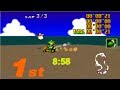 Mario Kart 64 The Strange Mushroom Cup Speedrun In 8 58 Gamesharks In Desc