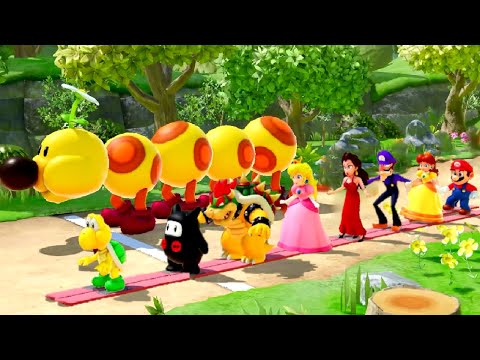 All Racing Minigames - Super Mario Party Jamboree (Master Difficulty)