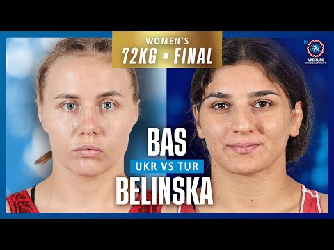 Alla BELINSKA (UKR) vs. Nesrin BAS (TUR) | WORLD WRESTLING CHAMPIONSHIPS 2025 | Gold Medal | WW 72Kg