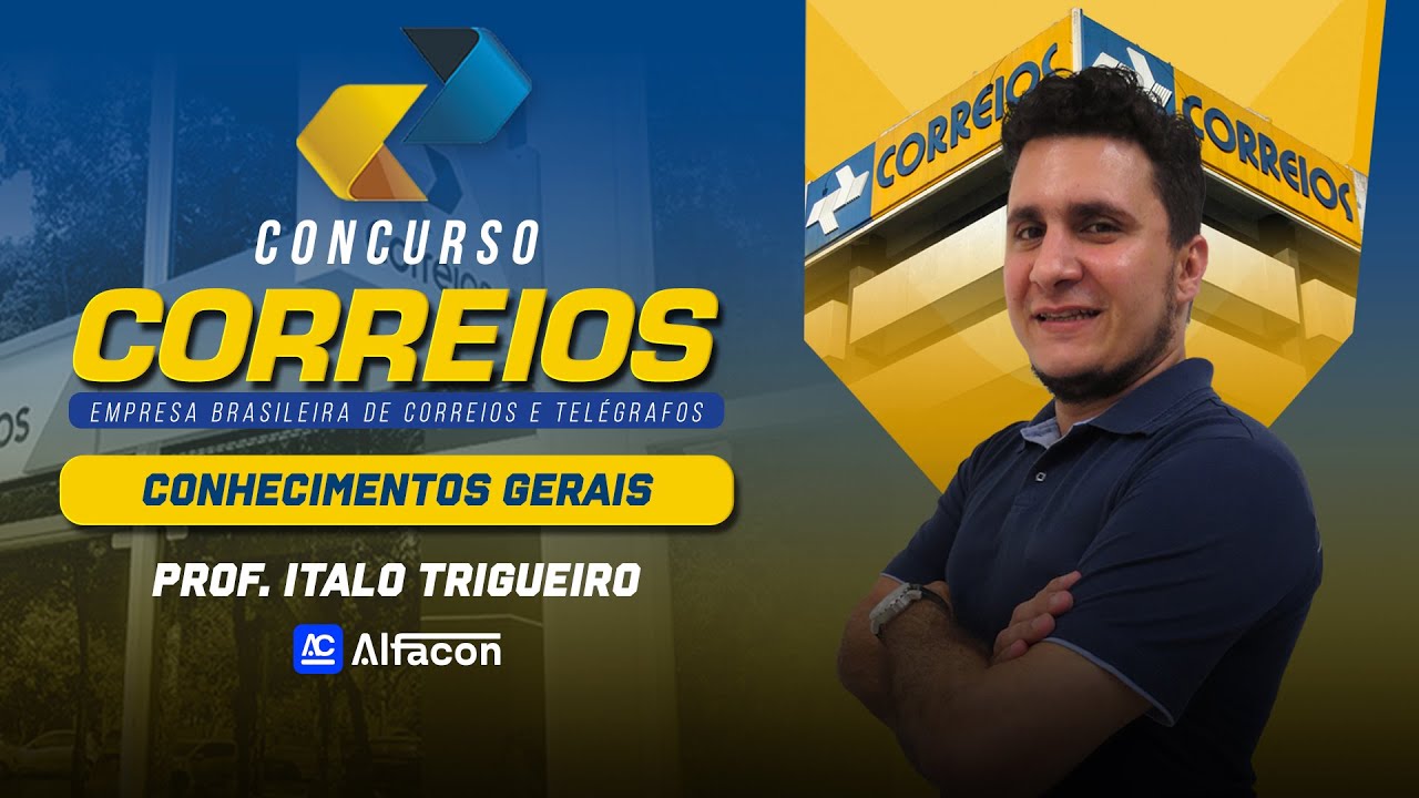 Concurso Correios - Conhecimentos Gerais | Rede Urbana e Regiões Metropolitanas - AlfaCon