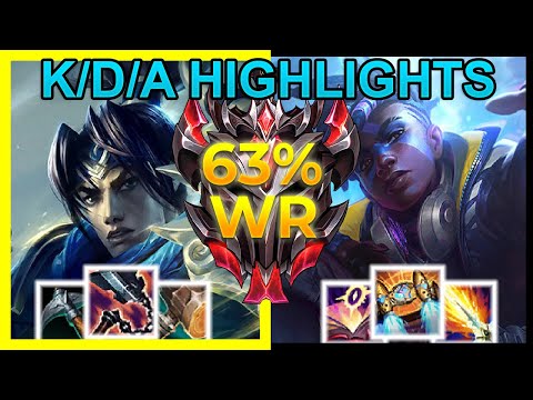 【 XinZhao 】vs. Ekko - GRANDMASTER - Jungle - 11.14 - League of Legends KDA Highlights