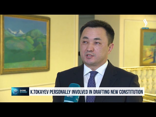 Kassym-Jomart Tokayev personally involved in drafting new Constitution