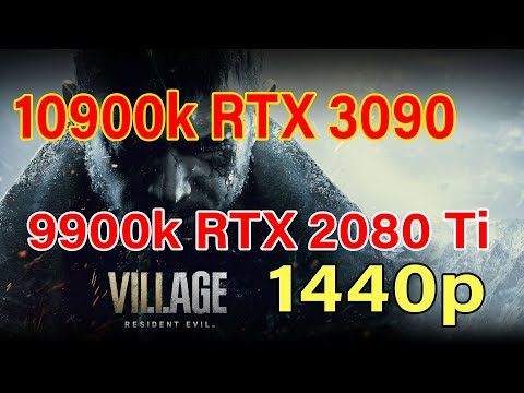 Resident Evil: The Village Demo RTX 3090 vs RTX 2080 Ti
