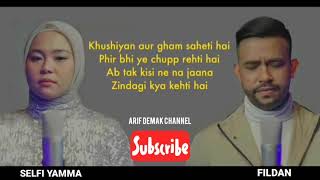 Download lagu FILDAN feat SELFI - FROM MANN (Full Lirik Vidio) Cover Lagu India (MASHUP COVER) mp3
