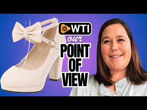 ForeMode Bow Mary Jane Shoes High Heels Closed Round Toe Pumps Leather Summer Sweet Shoe 7.5 Nude3-17 - WTI product video review