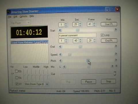 Steve Hacker - Amazing Slow Downer Demo