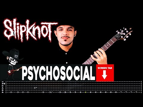 slipknot psychosocial in standard tuning slipknot psychosocial in standard tuning