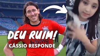 GAROTINHA FAZ CARTAZ PARA CSSIO E POLICIAL RASGA CSSIO DA A MELHOR RESPOSTA | CORINTHIANS NOTCIAS