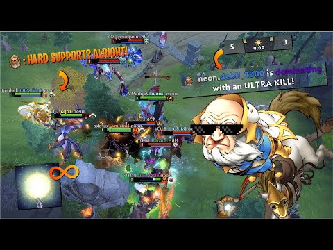 HIGHLIGHTS - Keeper of the light support for the fastest ULTRA KILL ever - Dota 2 Pro TV