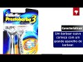 Aparelho Gillette Prestobarba 3 Masculino Com Com 2 Unidades