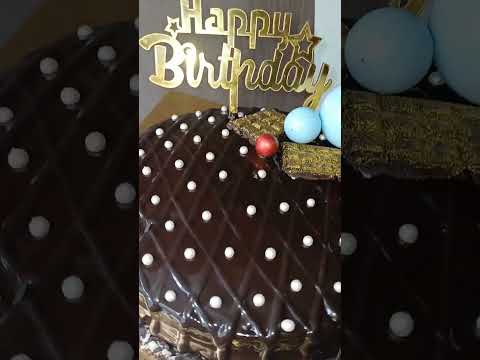 Diamond Chocolate truffle  Cake# Kamakshi Home baker#