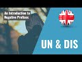 UN & DIS Negative Prefixes