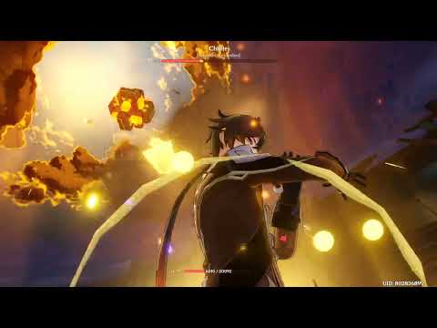 [SOLO] Childe boss lvl 90 vs zhongli lvl70 (3 round versus version)